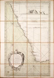 Map of the Southwest of Africa