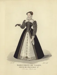 Marguerite of Navarre, sister of King Francis I of France