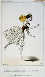 Maria Taglioni as the Queen Bee in Le Juif errant by Jacques Fromental Halevy