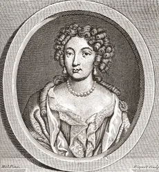 Marie Angélique de Scorailles, French Noblewoman and Mistress of Louis XIV