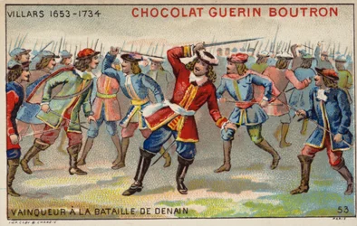 Marshal Villars Winning the Battle of Denain