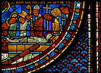 Mary Magdalene Window: The Entombment of Mary Magdalene