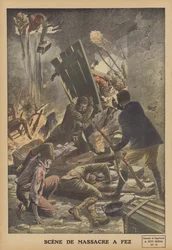Massacre in Fez, Morocco