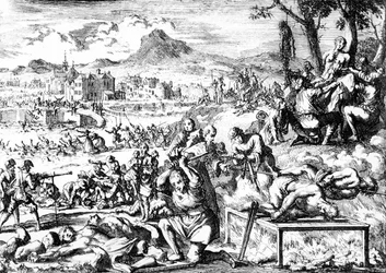 Massacre in Ireland in 1644, c.1685