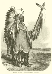 Mato-Tope, Mandan Chief (engraving)