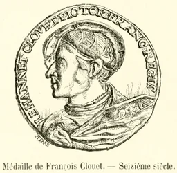 Medal of Francois Clouet, Sixteenth Century (engraving)