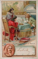 Meeting between Leibniz and Bossuet