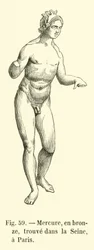 Mercury, Bronze Found in the Seine, Paris