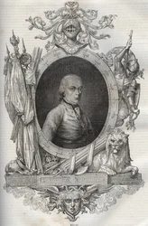 Michael Friedrich Benedikt Baron von Melas (1729-1806), field marshal - New National Encyclopedia by Maurice La Charest - 1870
