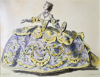 Miss Laguerre as Fortune, facsimile by A. Guillaumot fils