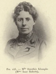 Miss Dorothee Klumpke (Mrs. Isaac Roberts) (engraving)