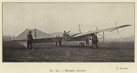 Antoinette Monoplane (engraving)