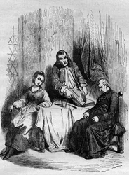 Monsieur De Breteuil, intendant of Limousin, controls the parish registers kept by Dubois, parish priest and future cardinal