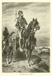 Mounted Gauls