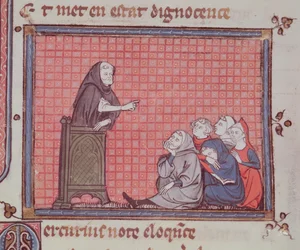 The Sermon, from Ovide Moralise written by Chretien Legouais