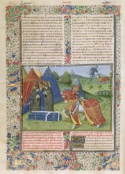 Lancelot Killing Sir Agravain