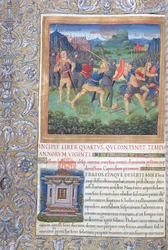 Illustration from Book IV, Chapter 1 of the Antiquities of the Jews by Flavius Josephus