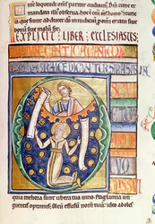 The Book of Ecclesiastes, from the Souvigny Bible