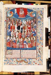 Paradise, from De Civitate Dei by St. Augustine of Hippo (354-430)