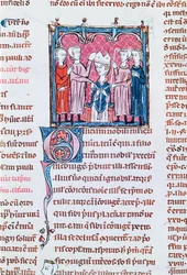 Enthronement of a Bishop, from Decrets de Gratien