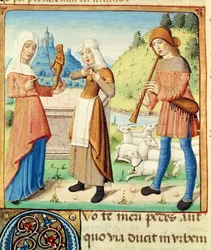 The Shepherd Menalcas and His Unrequited Love, from The Eclogues by Virgil with a Commentary by Servius