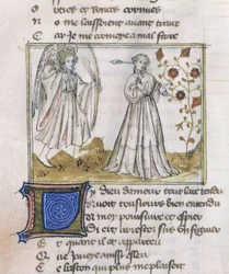 Illustration from Le Roman de la Rose