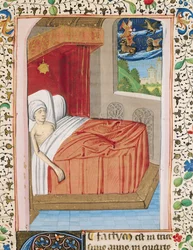 The Vision of Ezekiel, from the Bible of Jean XXII