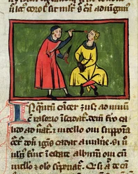 Surgical Treatment (from an edition of Book of Surgery by Rogier de Salerne)