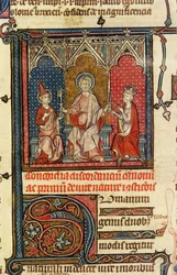 Spiritual and Temporal Power, from the Decrets de Gratien, 1314