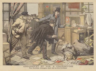Murder and Robbery at Courbevoie, Paris