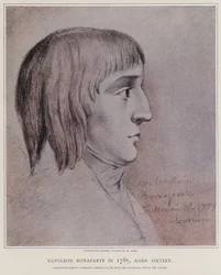 Napoleon Bonaparte in 1785