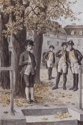 Napoleon at Ecole Militaire, Brienne