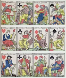 New Playing Card Designs Dating from the French Revolution, 1793