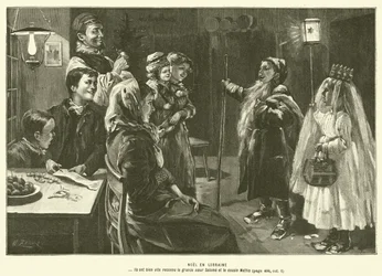 Christmas in Lorraine (engraving)