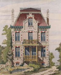 Norman Villa at Villers sur Mer, Normandy