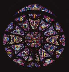 North rose window