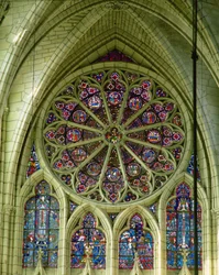 North rose window