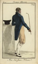 Outfit of a young man or Incroyable