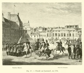 Parade at the Carrousel, 1796
