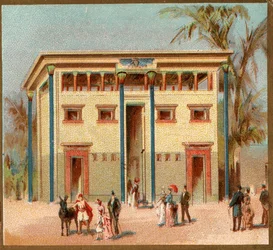 Paris. Universal Exhibition of 1889: Egyptian House
