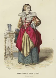 Parisian noblewoman, 1633