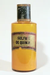 Pharmaceutical Bottle of Quinine