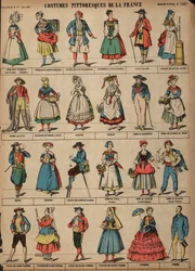 Picturesque costumes of France