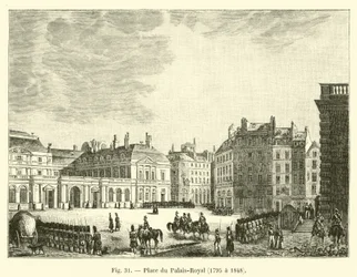 Place du Palais-Royal, 1795 to 1848