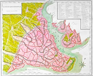 Plan of Constantinople