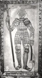 Plaque Depicting the Armour of Joan of Arc