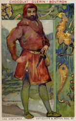 Polish Bourgeois Costume, 12th Century