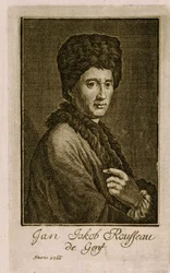 Portrait of Jean Jacques Rousseau