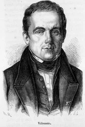 Portrait of Abel Francois Villemain