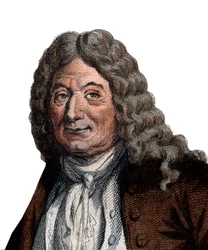 Portrait of Alain Rene Lesage, French novelist and playwright